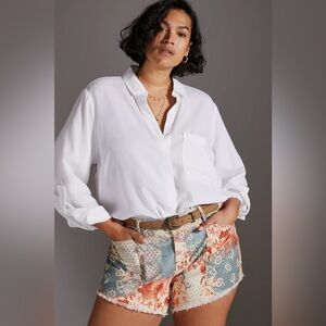 NWT Size 24W - Pilcro The Wanderer Low-Rise Shorts